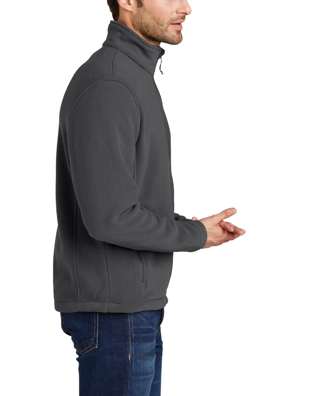 Men's Full-Zip Polar Fleece Jacket