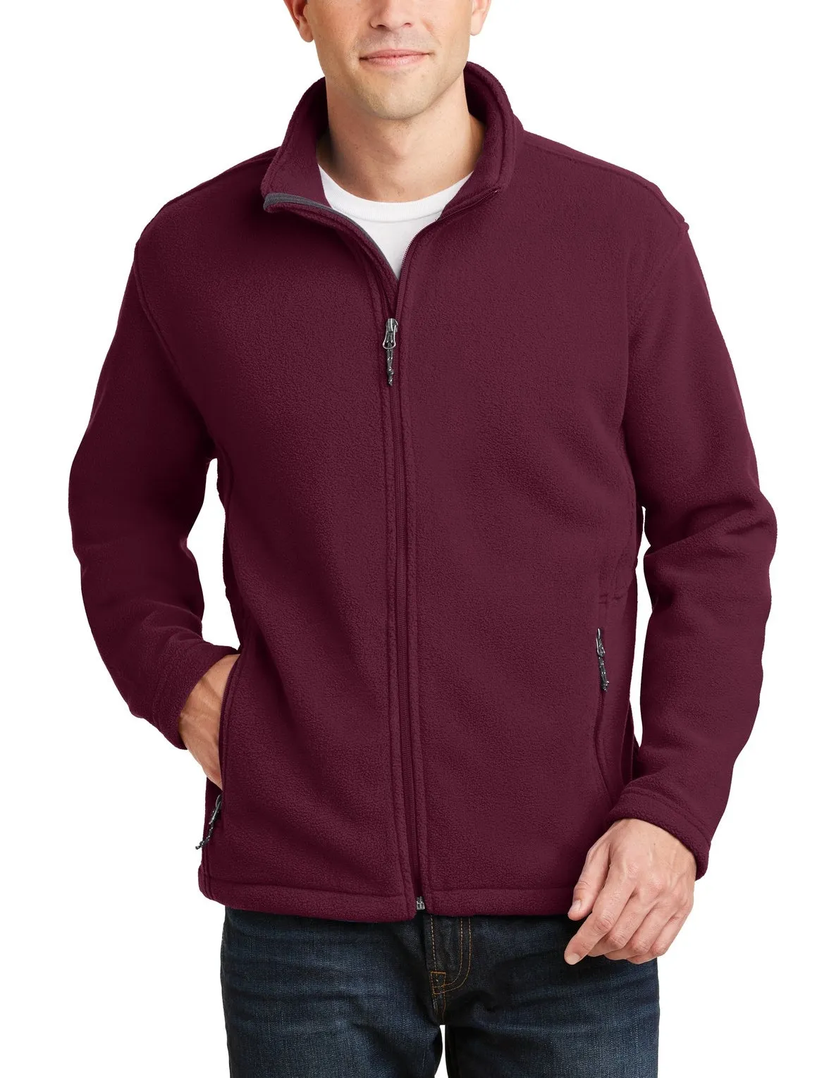 Men's Full-Zip Polar Fleece Jacket