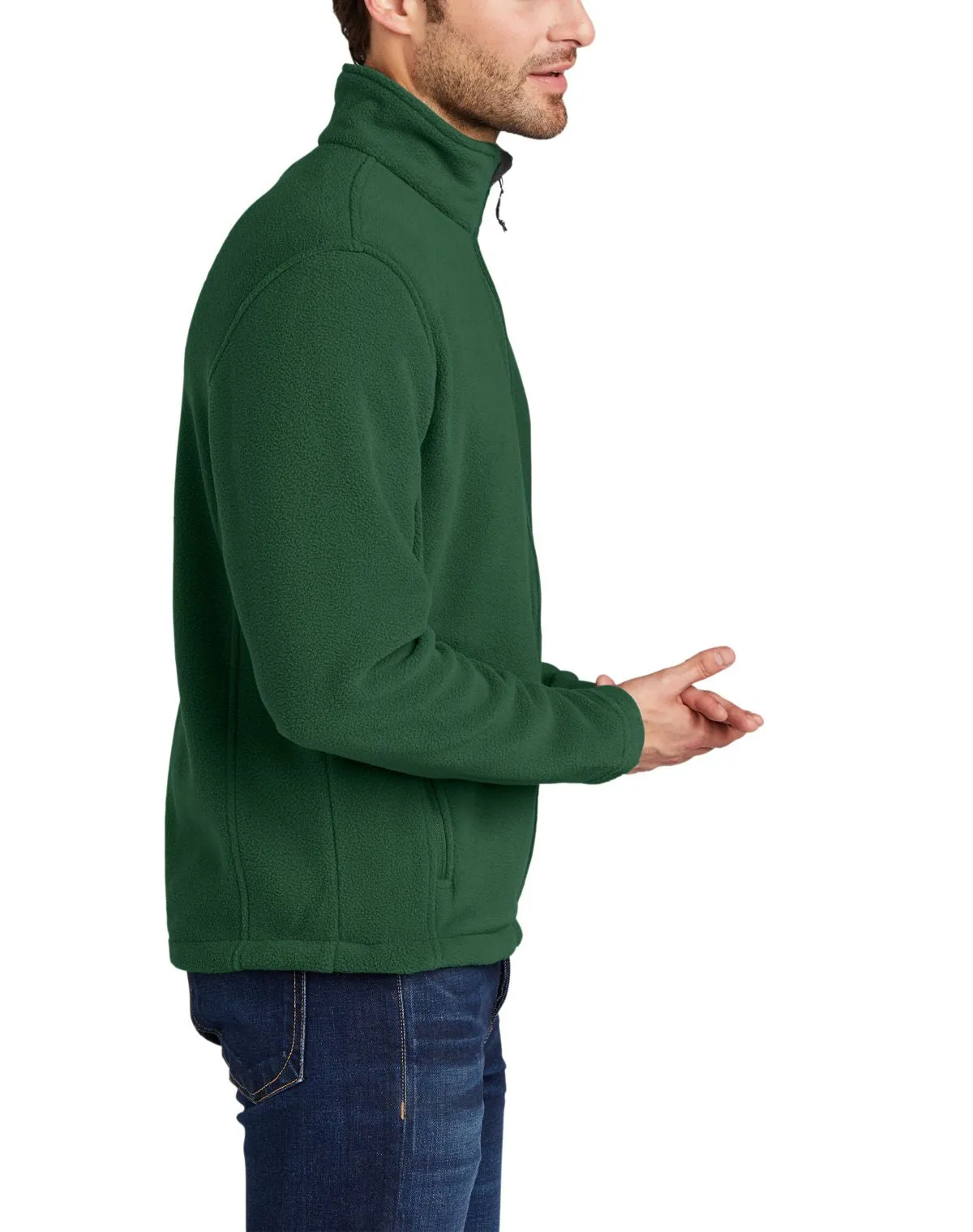 Men's Full-Zip Polar Fleece Jacket