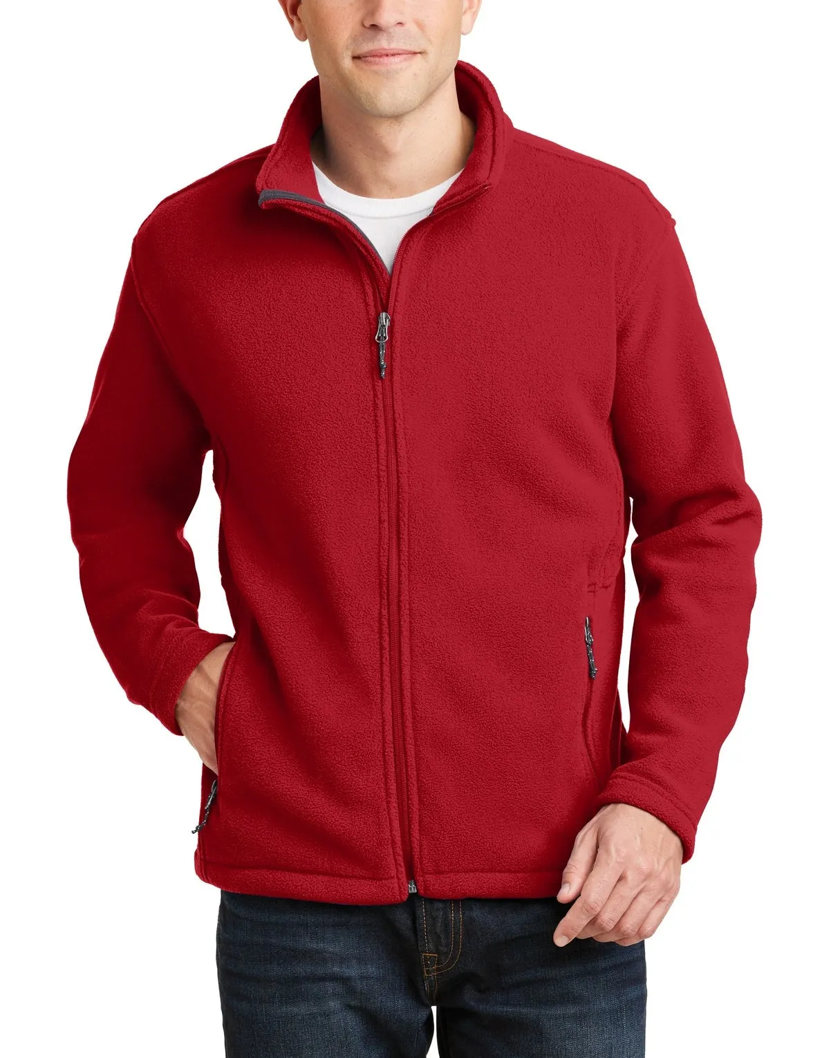 Men's Full-Zip Polar Fleece Jacket