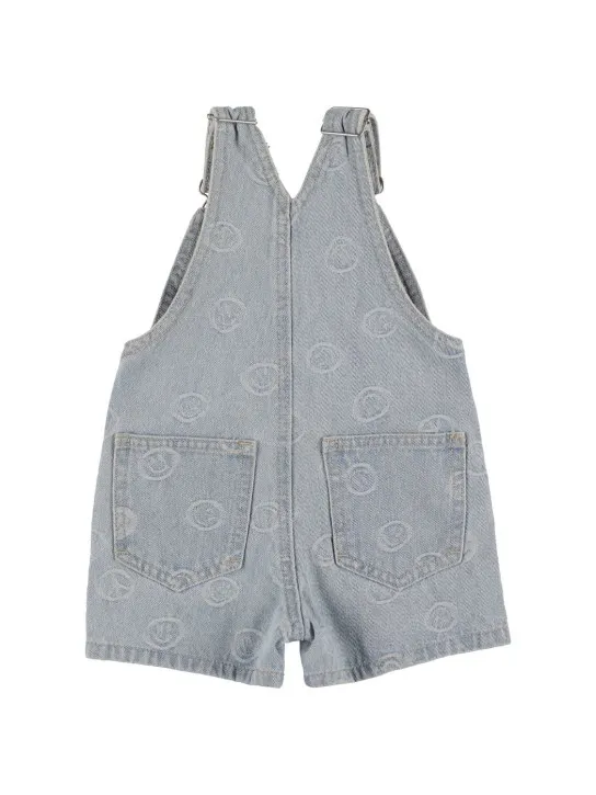 Molo   Smiles printed cotton denim jumpsuit 