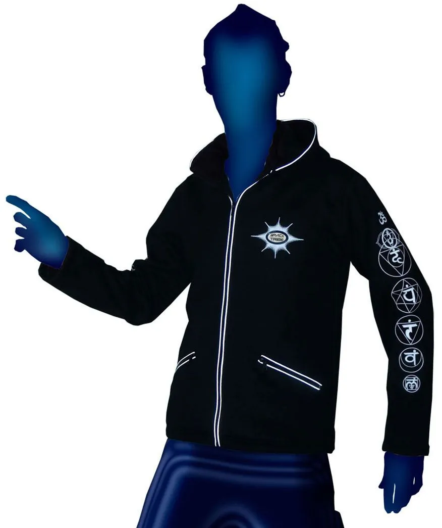 Morph Jacket Round Hood: Glo Chakra