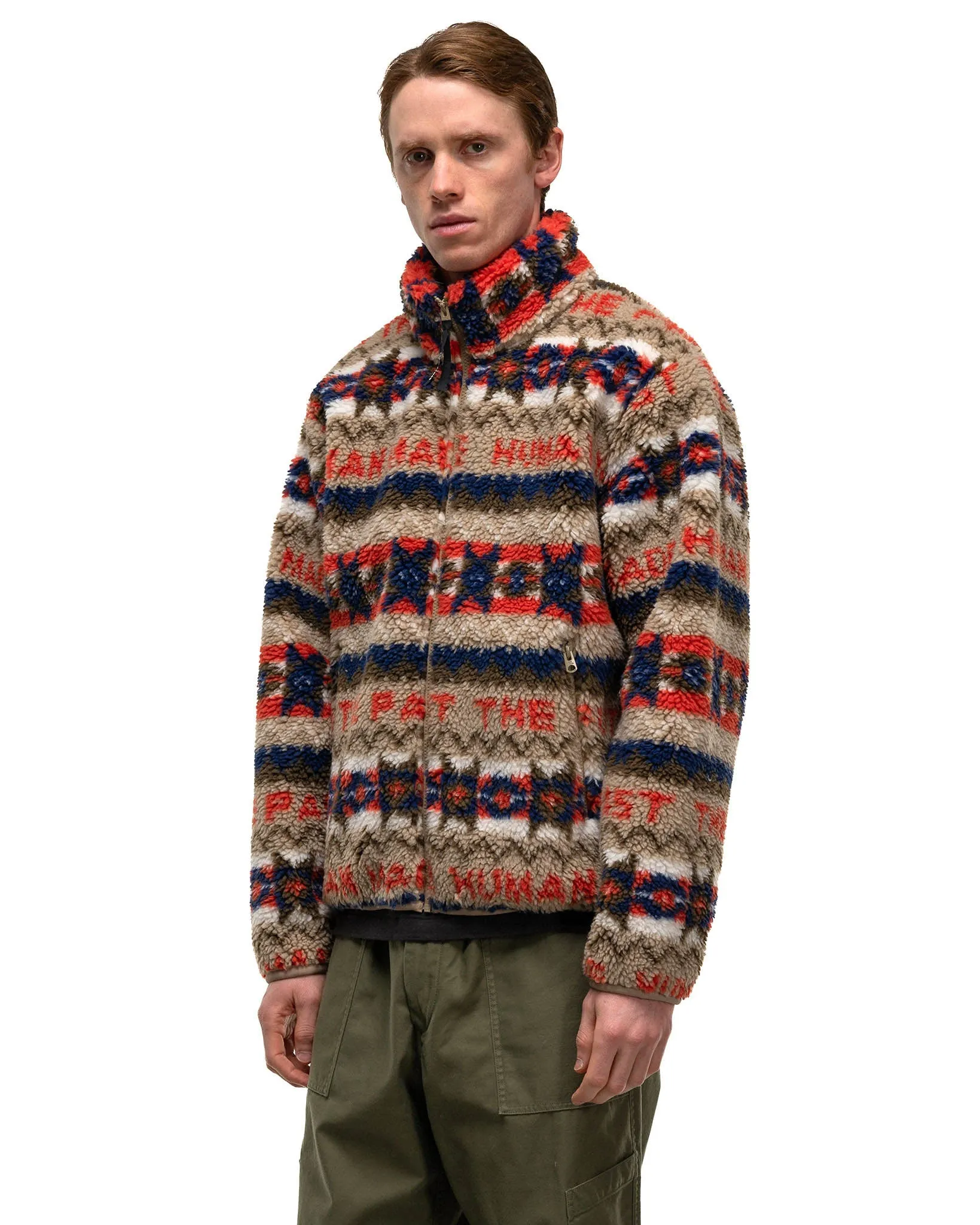 Nordic Fleece Jacket Beige