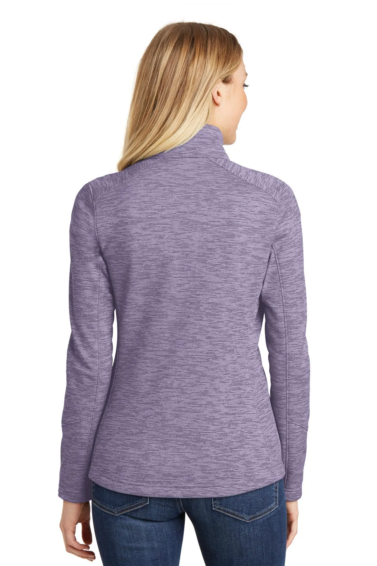 Port Authority Ladies Digi Stripe Fleece Jacket. L231