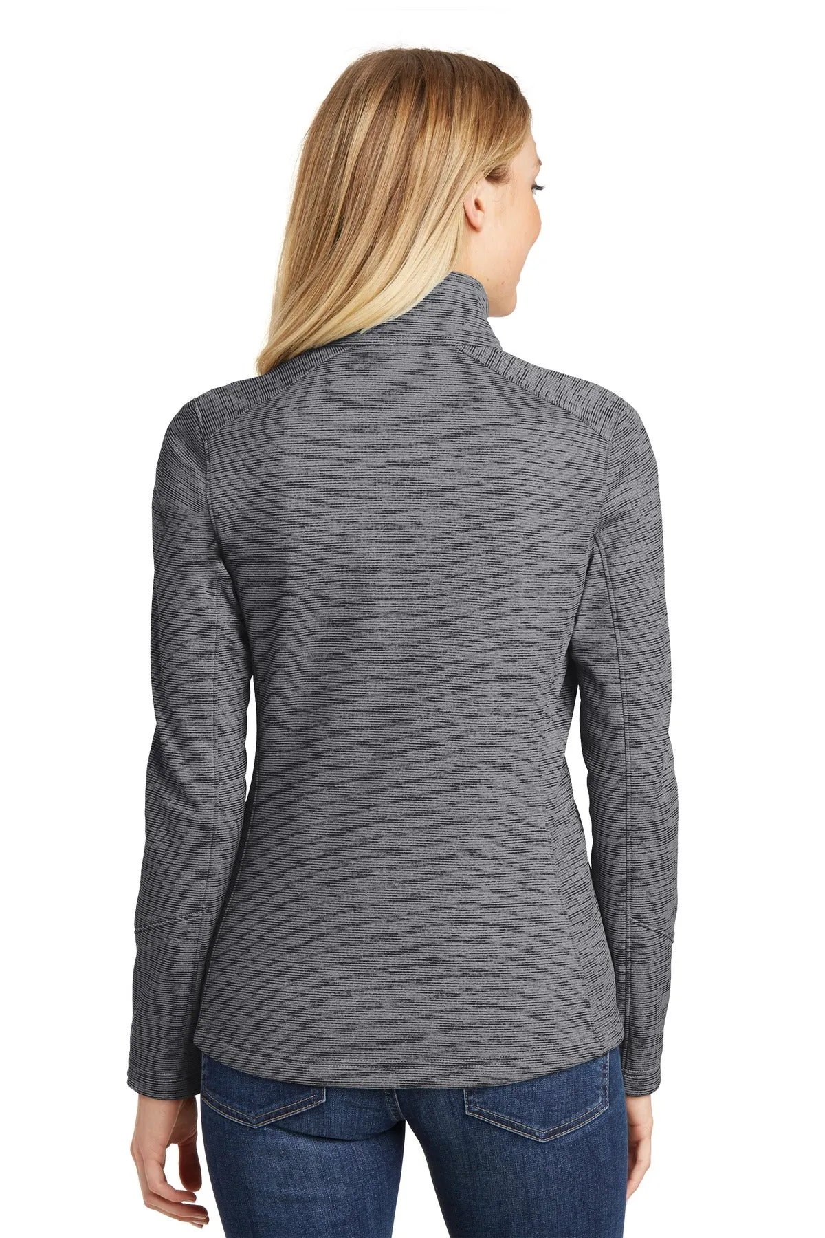 Port Authority Ladies Digi Stripe Fleece Jacket. L231