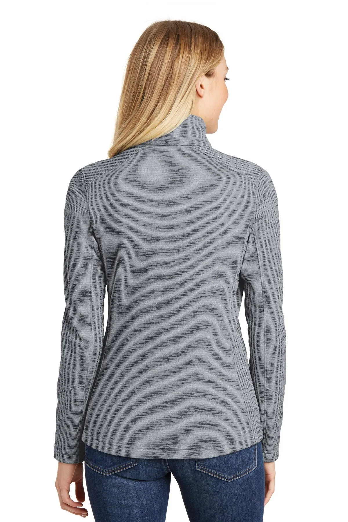 Port Authority Ladies Digi Stripe Fleece Jacket. L231