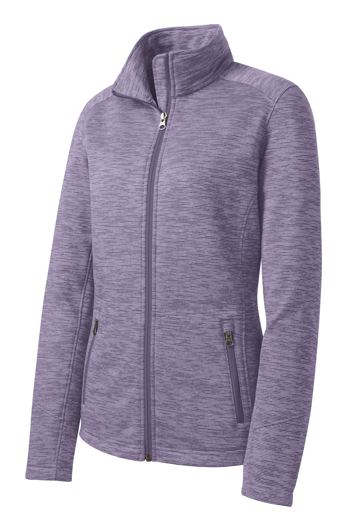 Port Authority Ladies Digi Stripe Fleece Jacket. L231