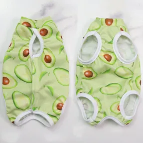 Post Operative Sleeveless Bodysuit Avocado
