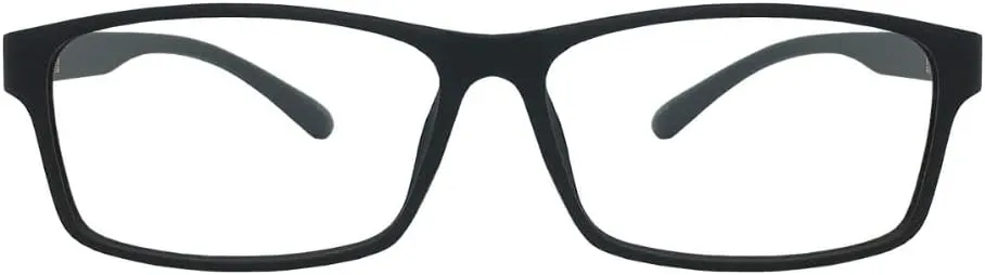 ProEyes Duncan, Big Men Progressive Blue Light Blocking Readers, 0 Strength on Top Lens