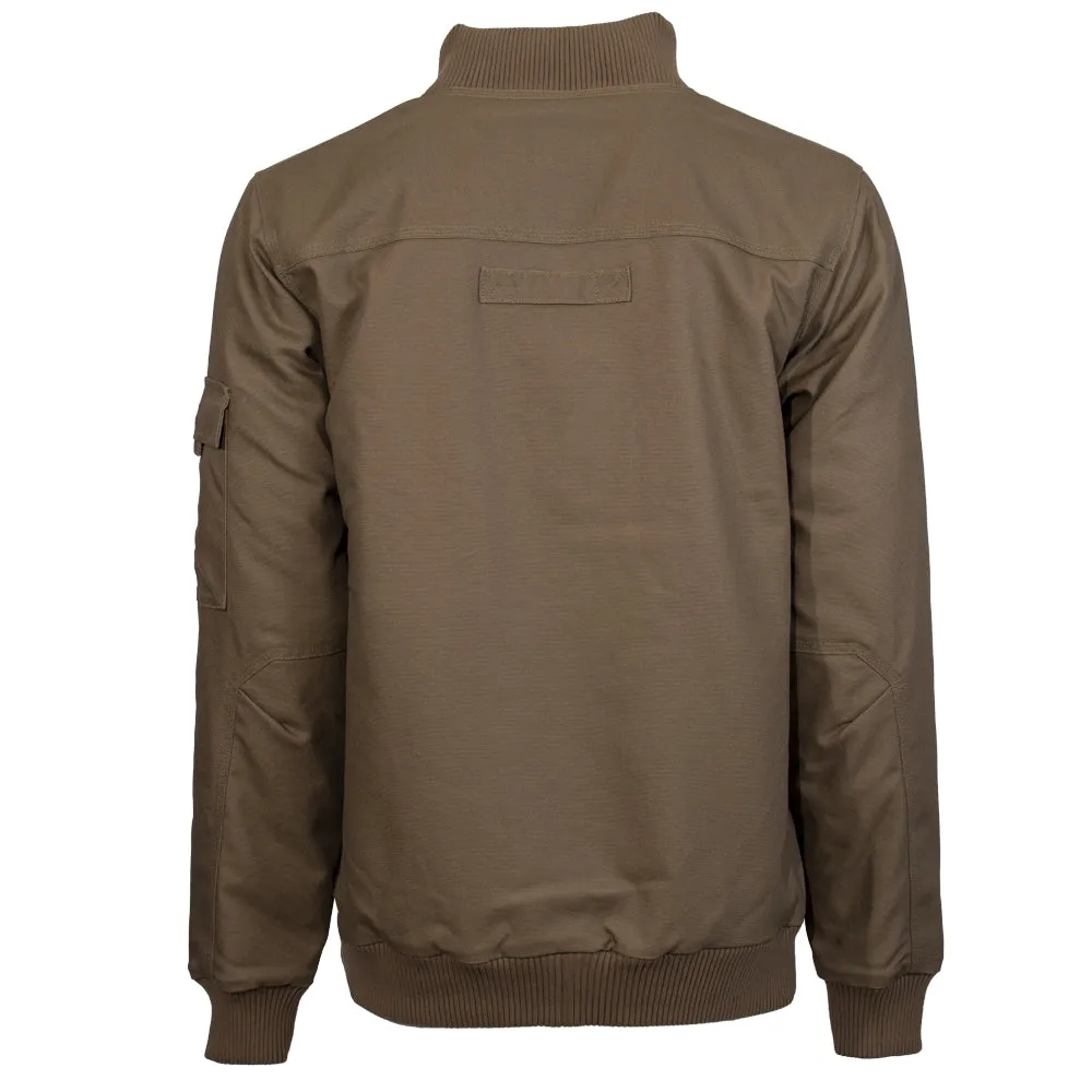 "Hooey Cargo Jacket" Tan w/Brown/Aztec Pattern Lining