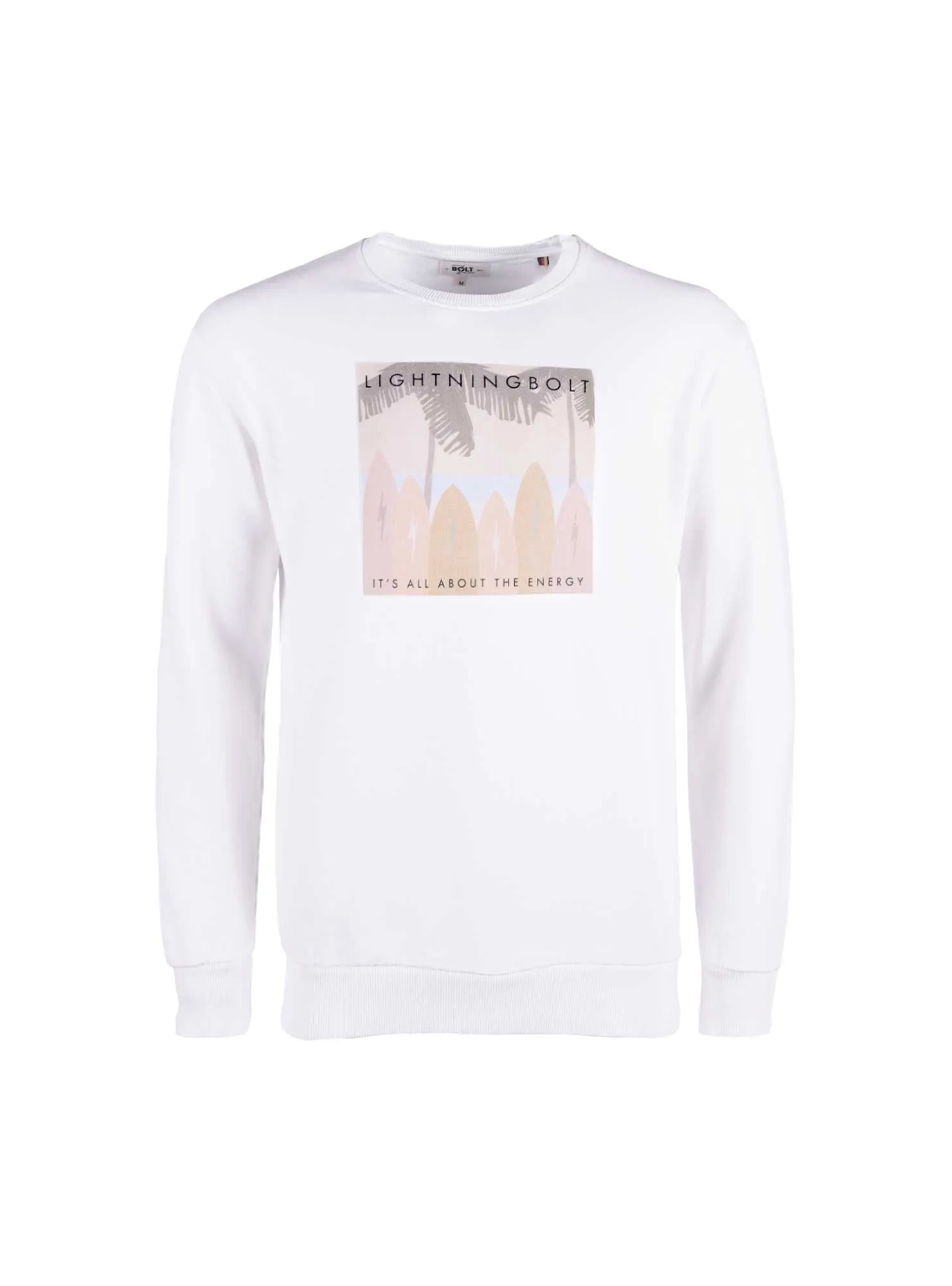 REGULAR SWEATSHIRT WITH FRONT PRINT