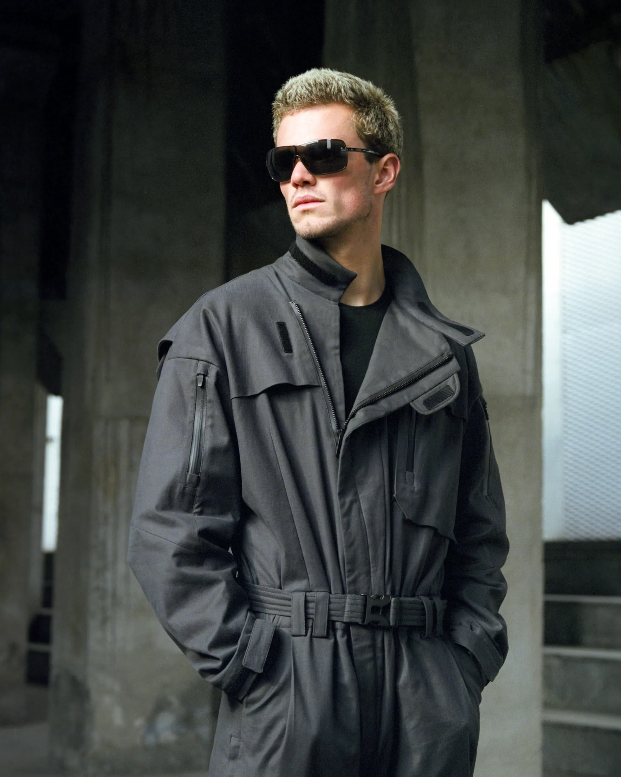ROSEN-X Aether Jumpsuit | Slate