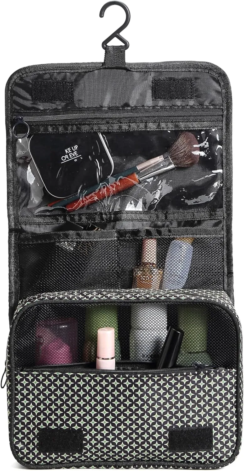 Sechunk Waterproof Travel Toiletry Bags Hanging Multi-function Cosmetic Bag Makeup Bag for Women