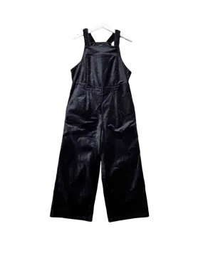 Size 12 - Kuwaii Black Velour Overalls
