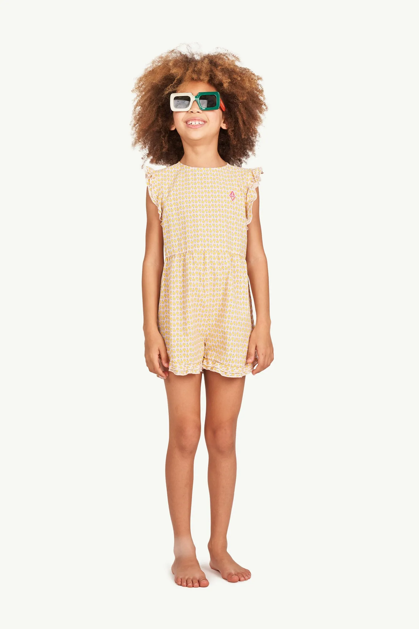 Squirrel Kid's Romper