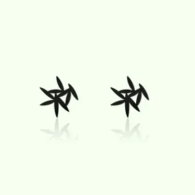 Stainless Steel Earrings - Leafy