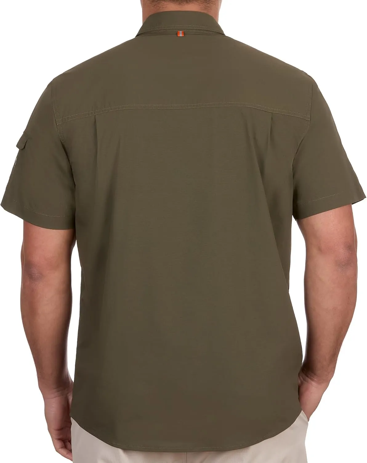 The American Outdoorsman Blackfoot River Short Sleeve Performance Fishing Shirt for Men
