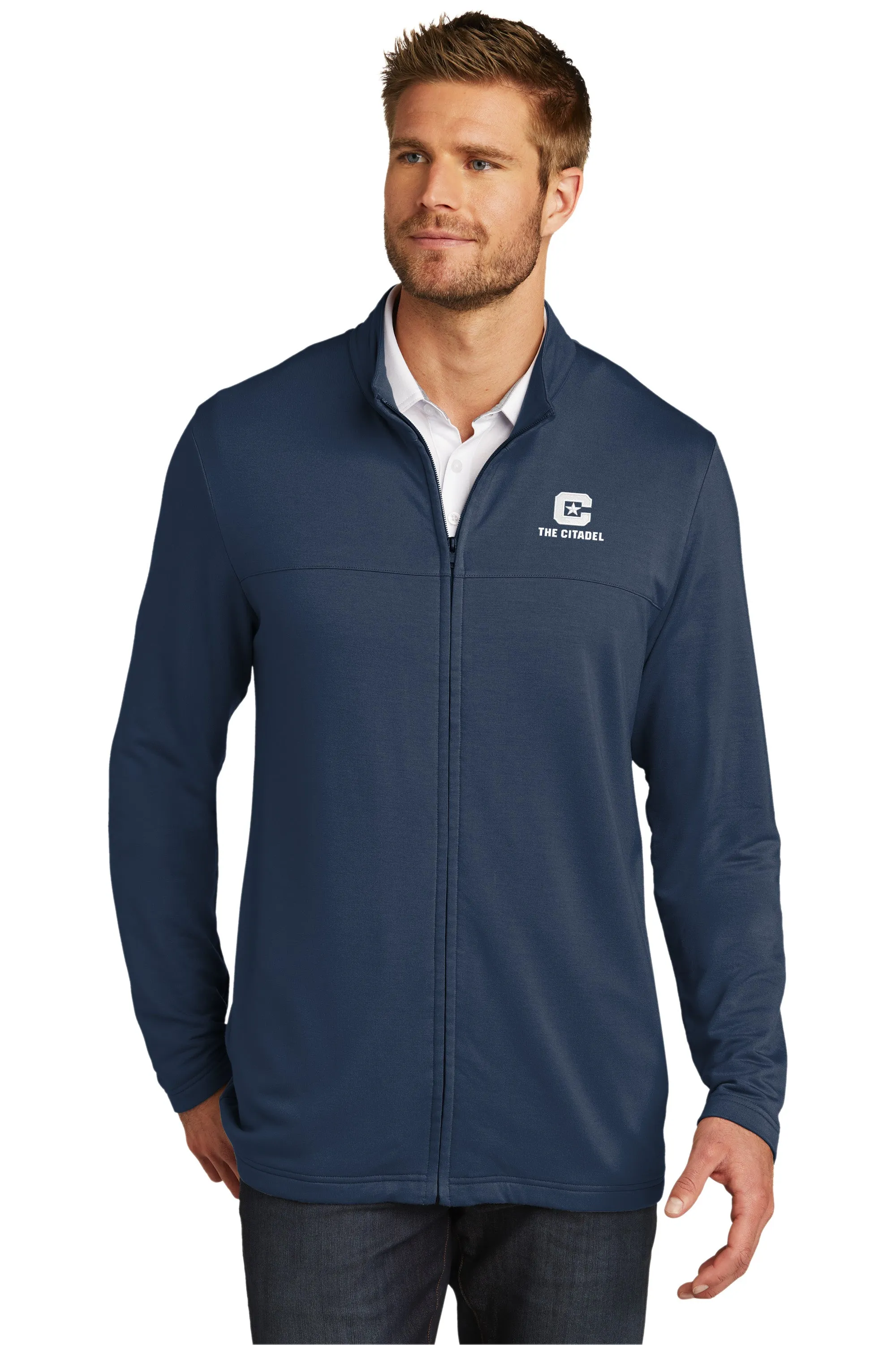 The Citadel C, TravisMathew Newport Full-Zip Fleece Jacket