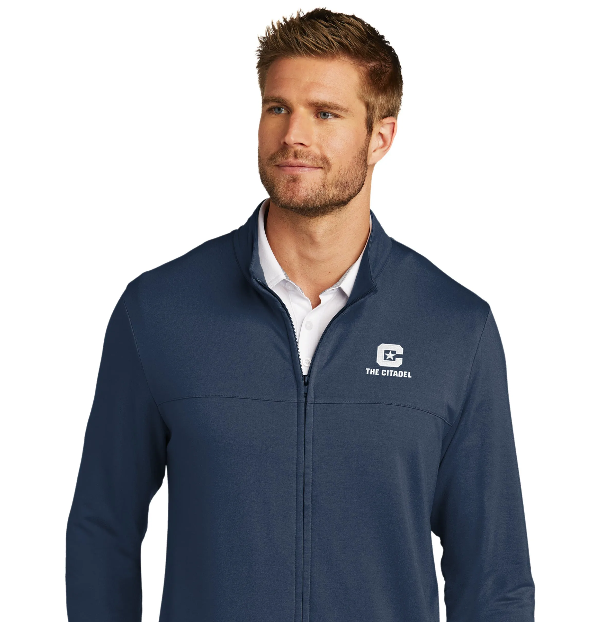 The Citadel C, TravisMathew Newport Full-Zip Fleece Jacket