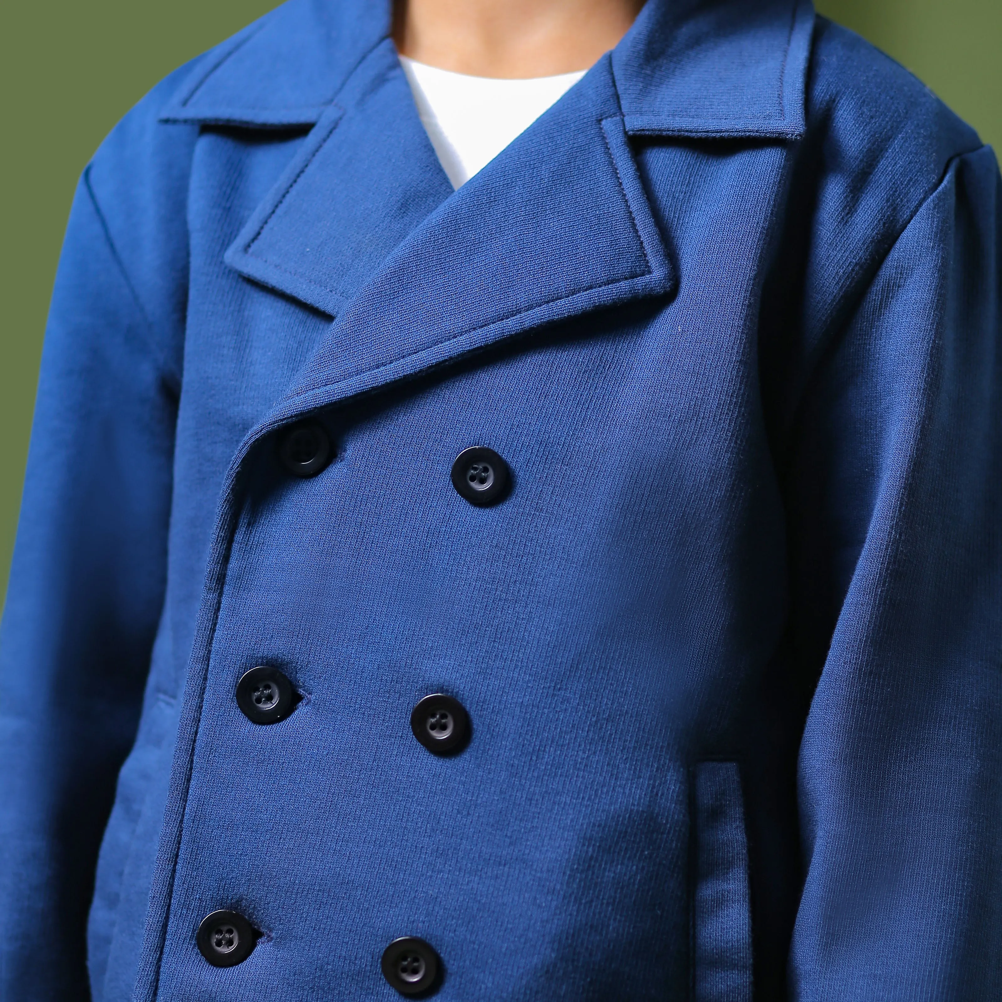 Timeless - Double-Breasted Fleece Jacket