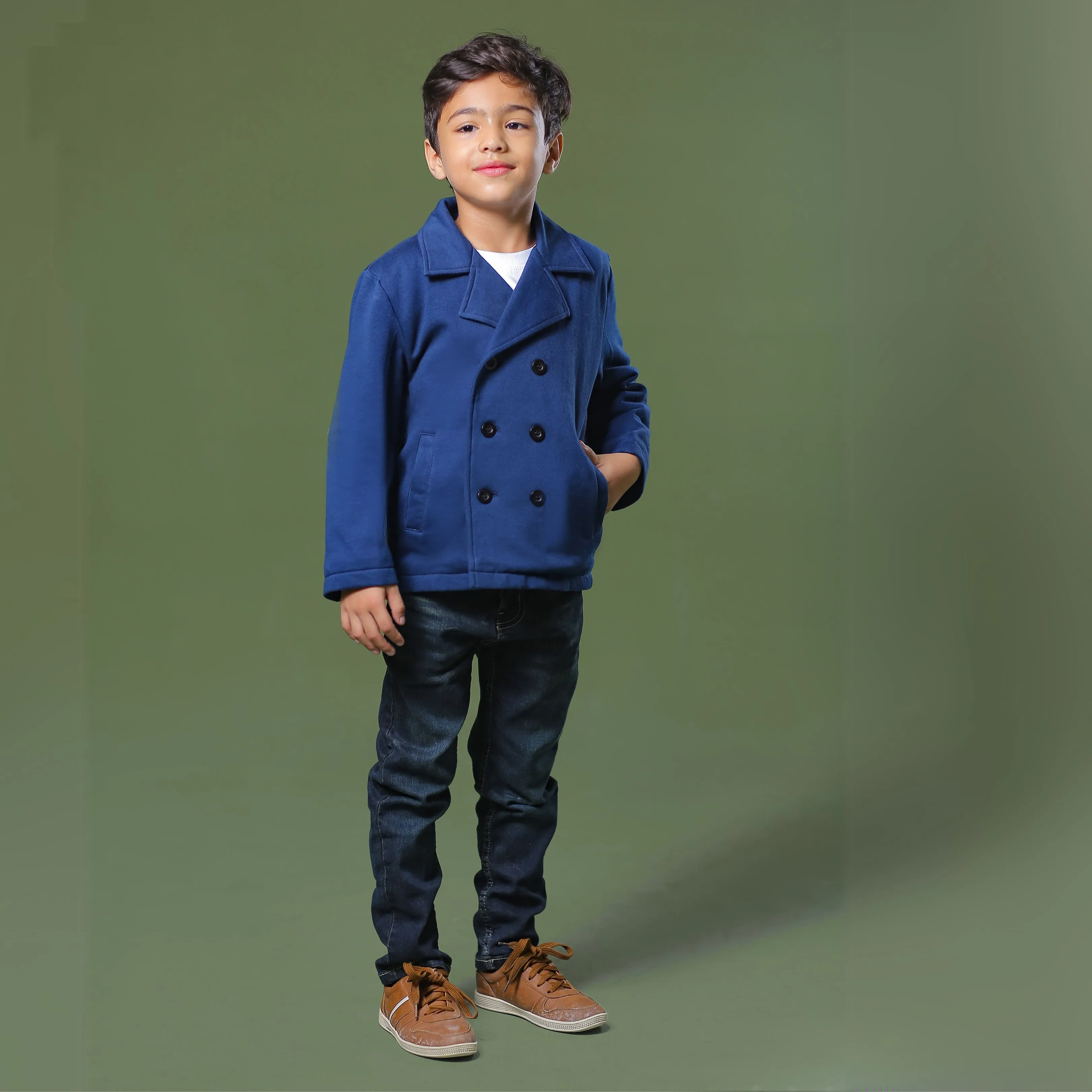 Timeless - Double-Breasted Fleece Jacket