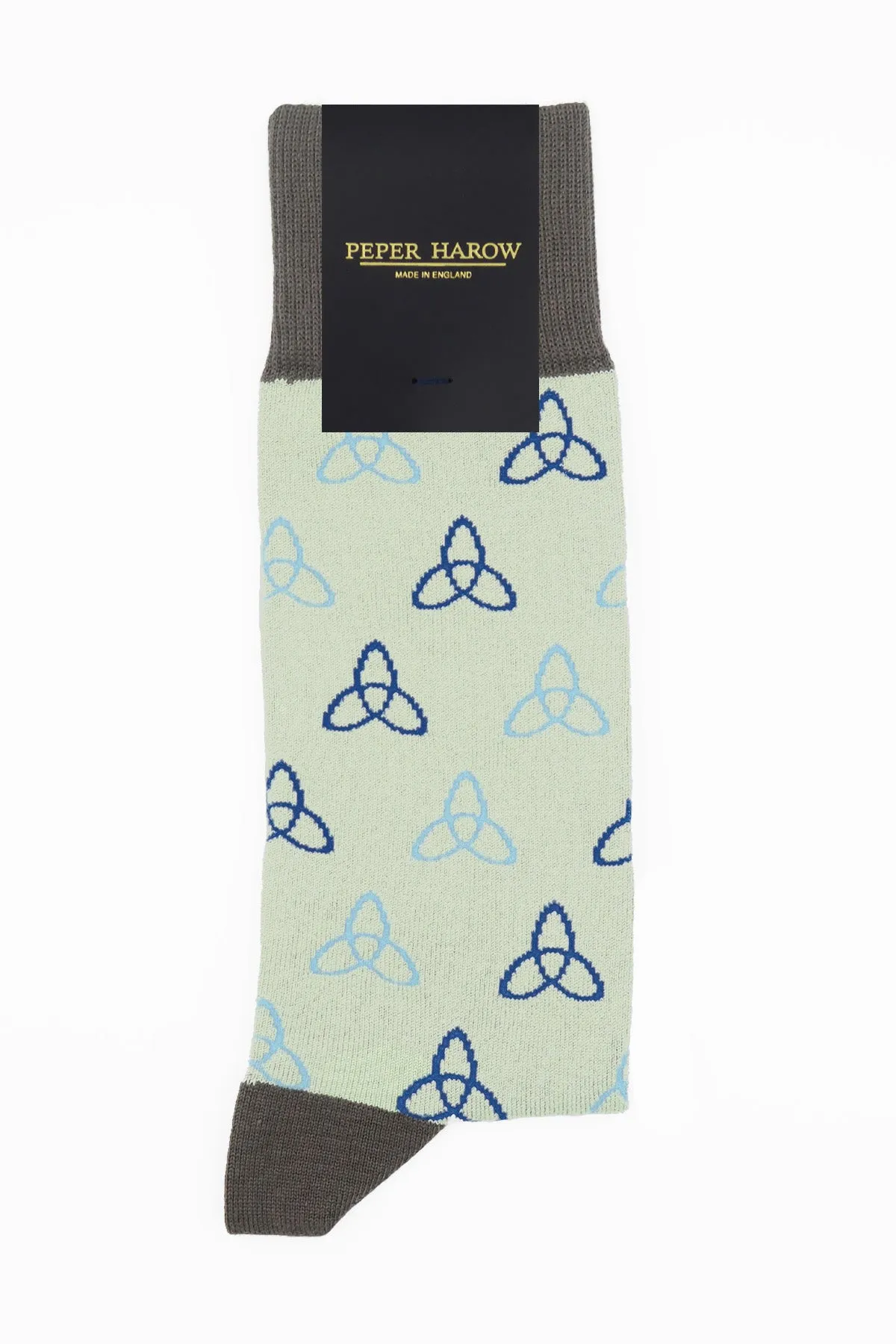 Tri Men's Socks - Light Grey