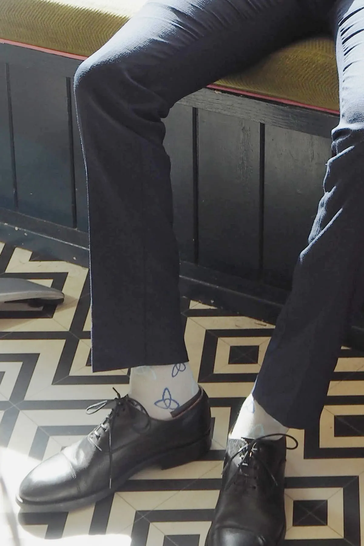 Tri Men's Socks - Light Grey