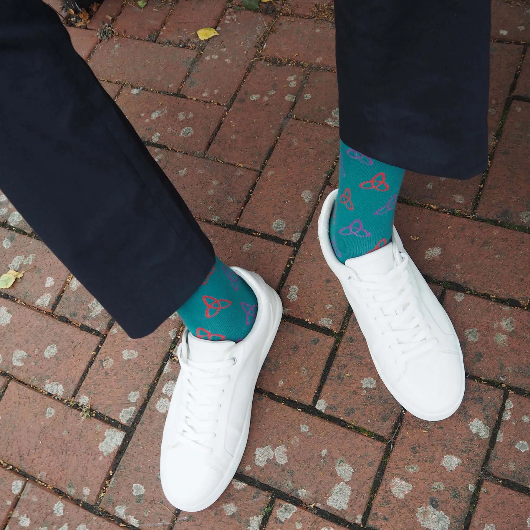 Tri Men's Socks - Teal