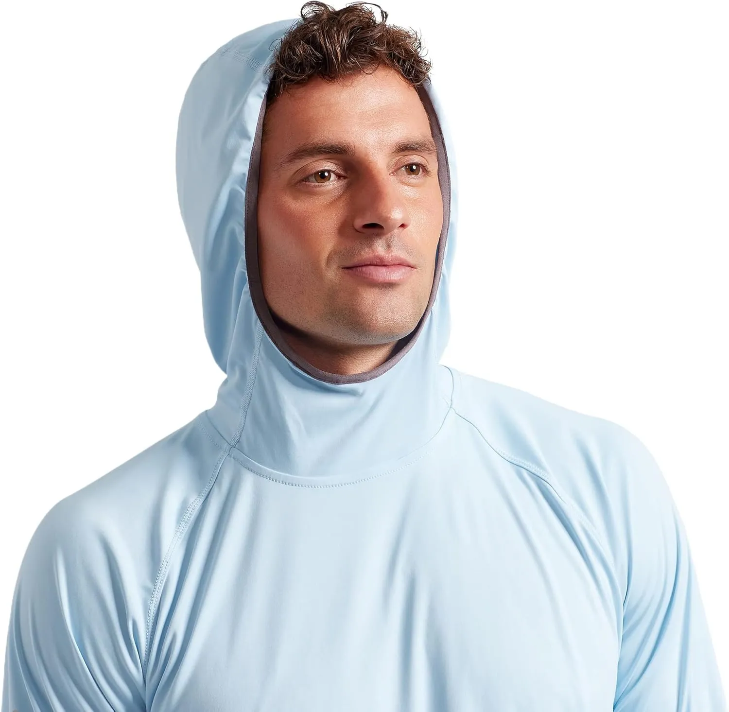 TRUEWERK B1 Sun Hoodie For Men, Sun Protection Shirts