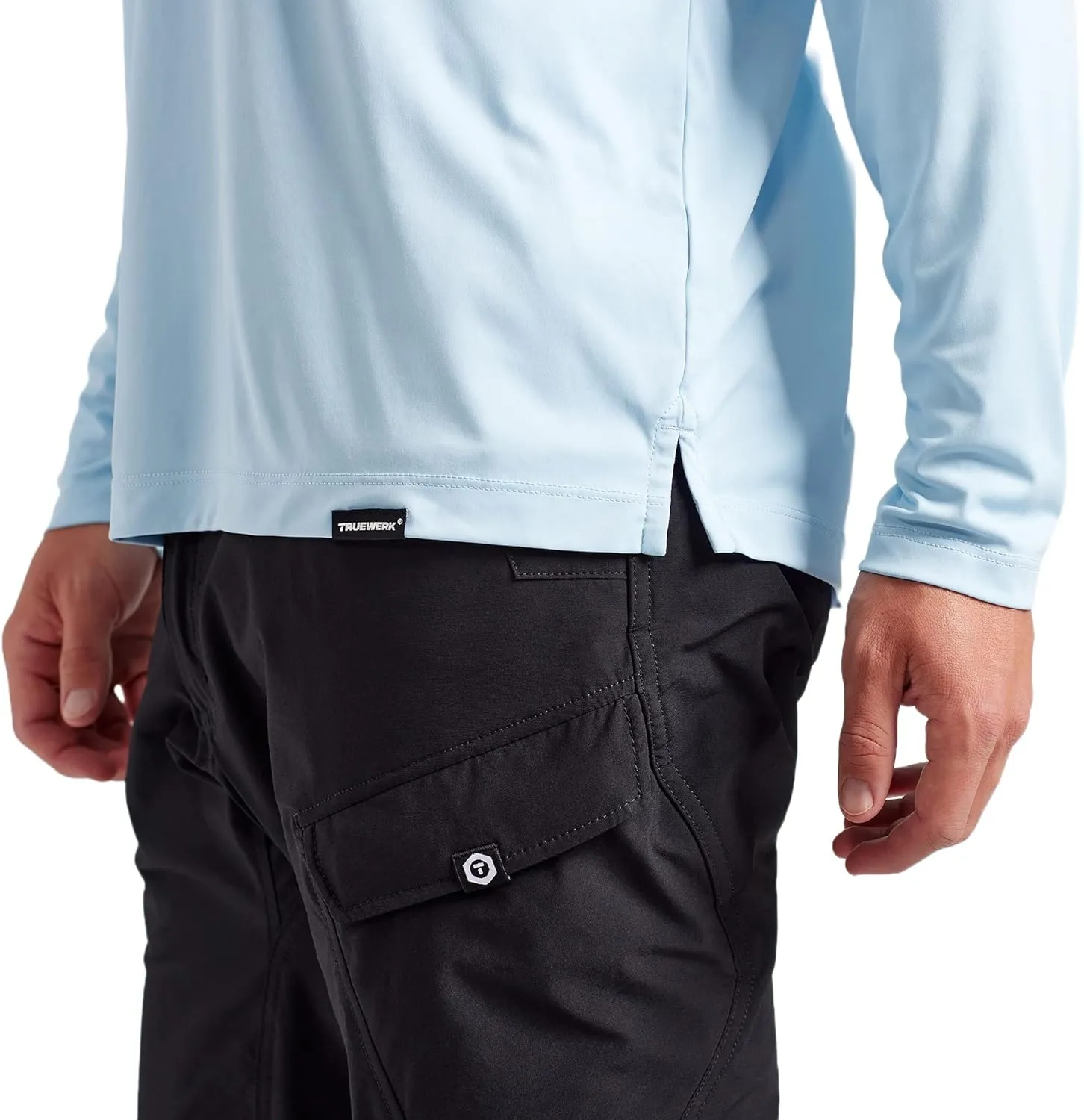 TRUEWERK B1 Sun Hoodie For Men, Sun Protection Shirts
