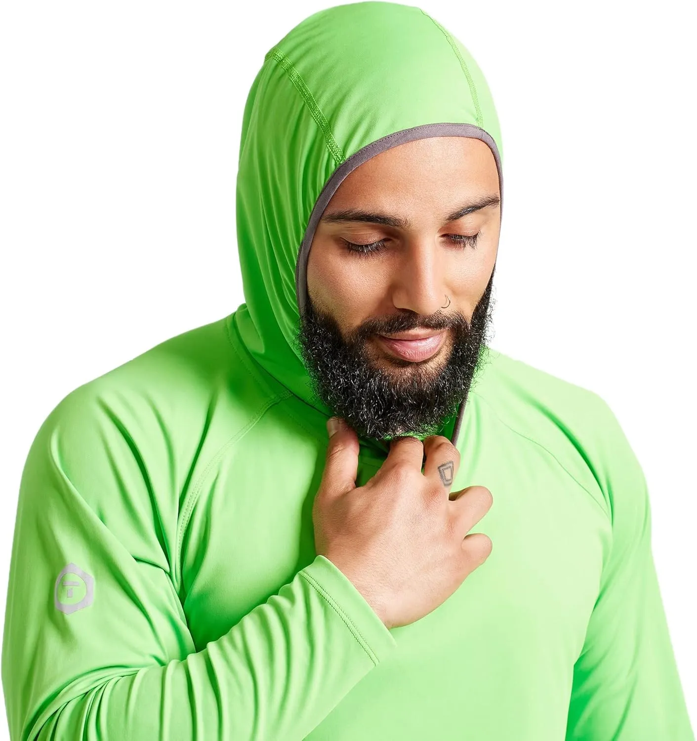 TRUEWERK B1 Sun Hoodie For Men, Sun Protection Shirts