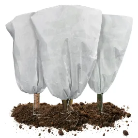 VOUNOT 3 Packs Plant Protection Winter Fleece 80GSM Horticultural Fleece Jacket 0.8m x 1m