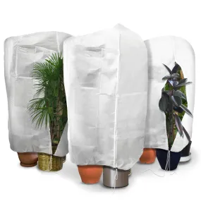 VOUNOT 3 Packs Plant Protection Winter Fleece 80GSM Horticultural Fleece Jacket 1.2m x 1.8m