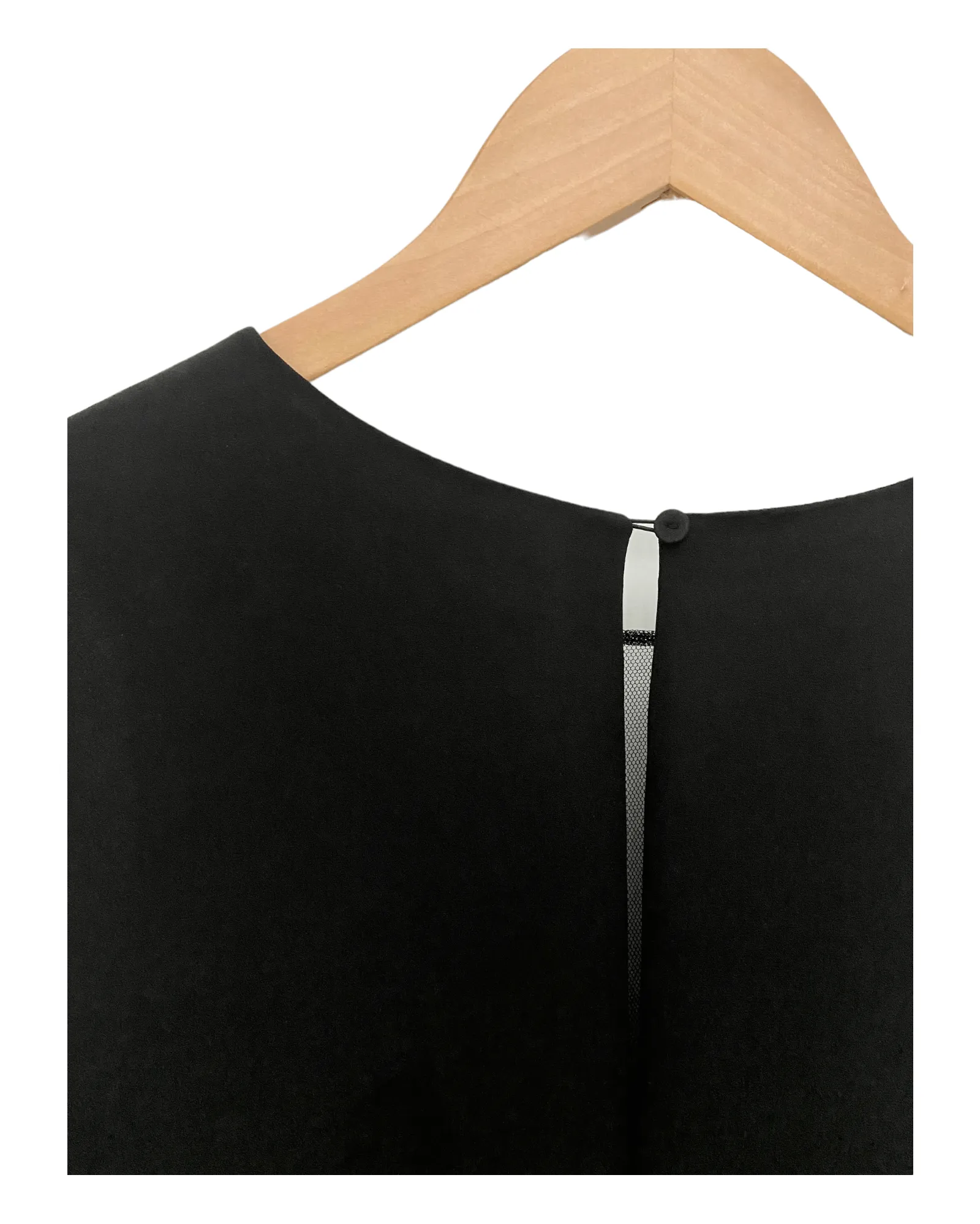 Winter Black Sheer Paneled Wide Leg Jumpsuit