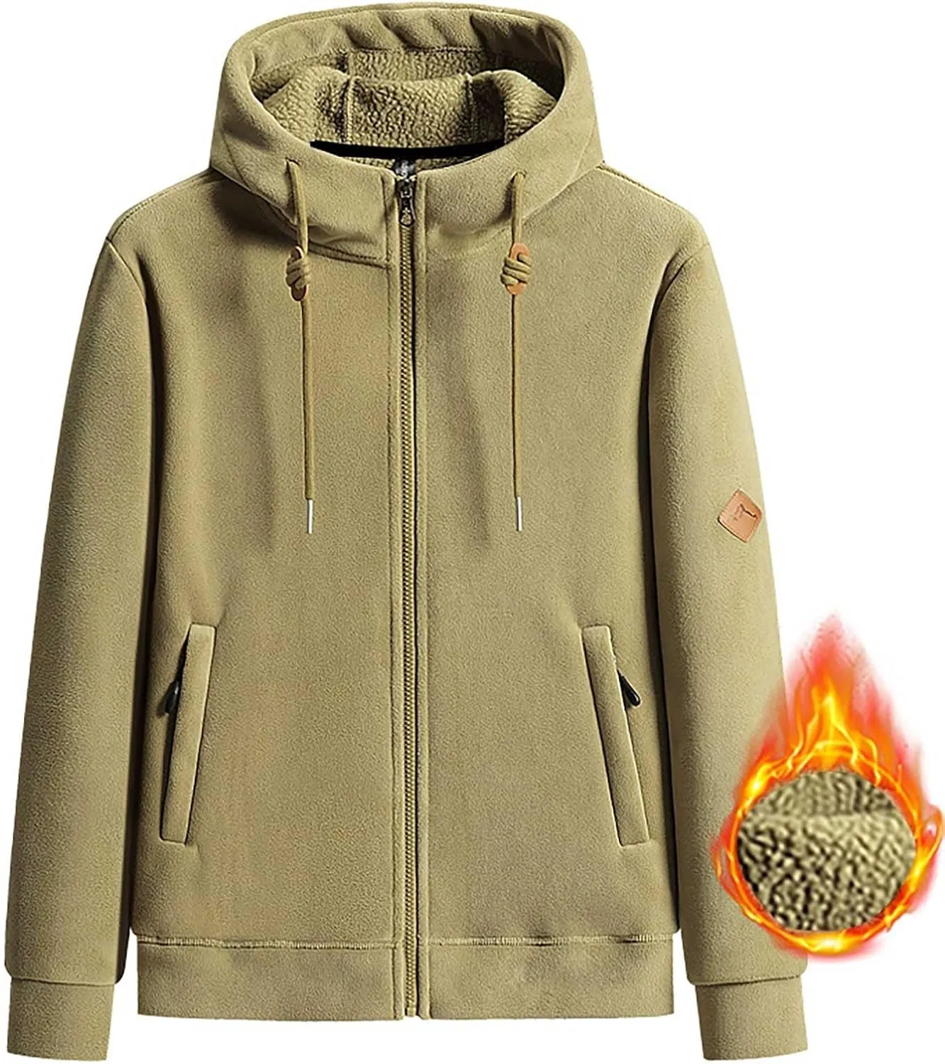 Womens Zip Up Hoodies Fleece Jackets Oversized Sweatshirts Fall Fashion Outfits Sweaters Casual Winter Warm Clothes