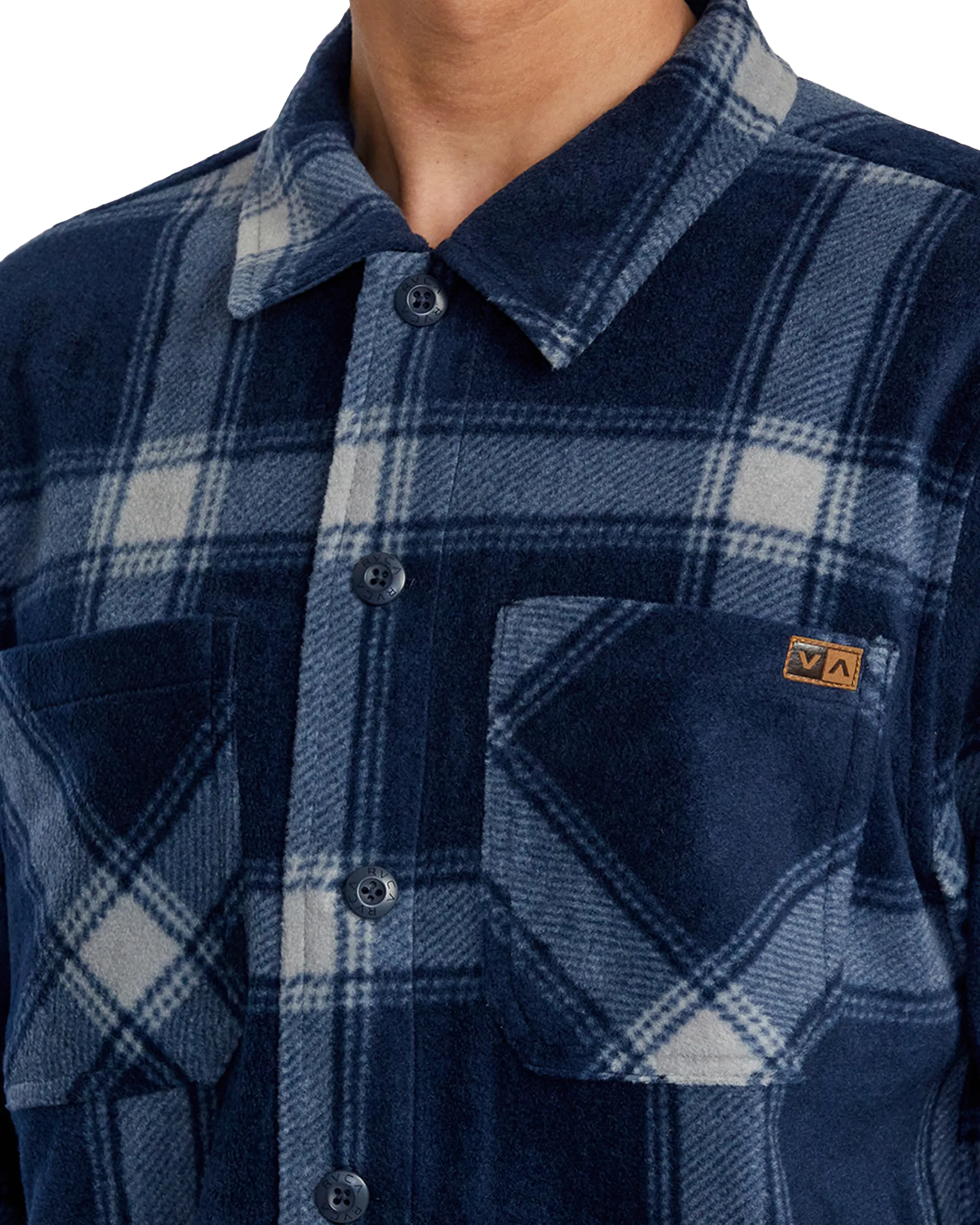 Yukon Hi Pile Fleece Jacket in Moody Blue