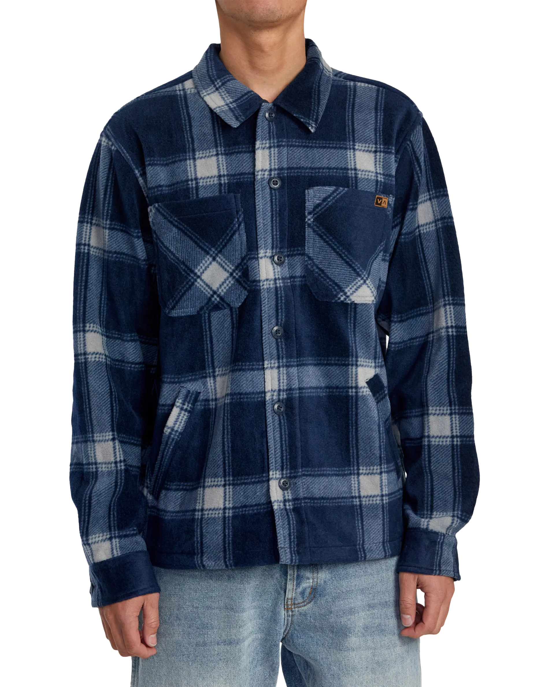 Yukon Hi Pile Fleece Jacket in Moody Blue