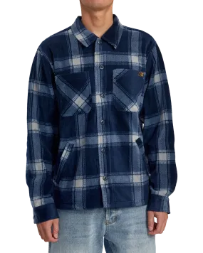 Yukon Hi Pile Fleece Jacket in Moody Blue