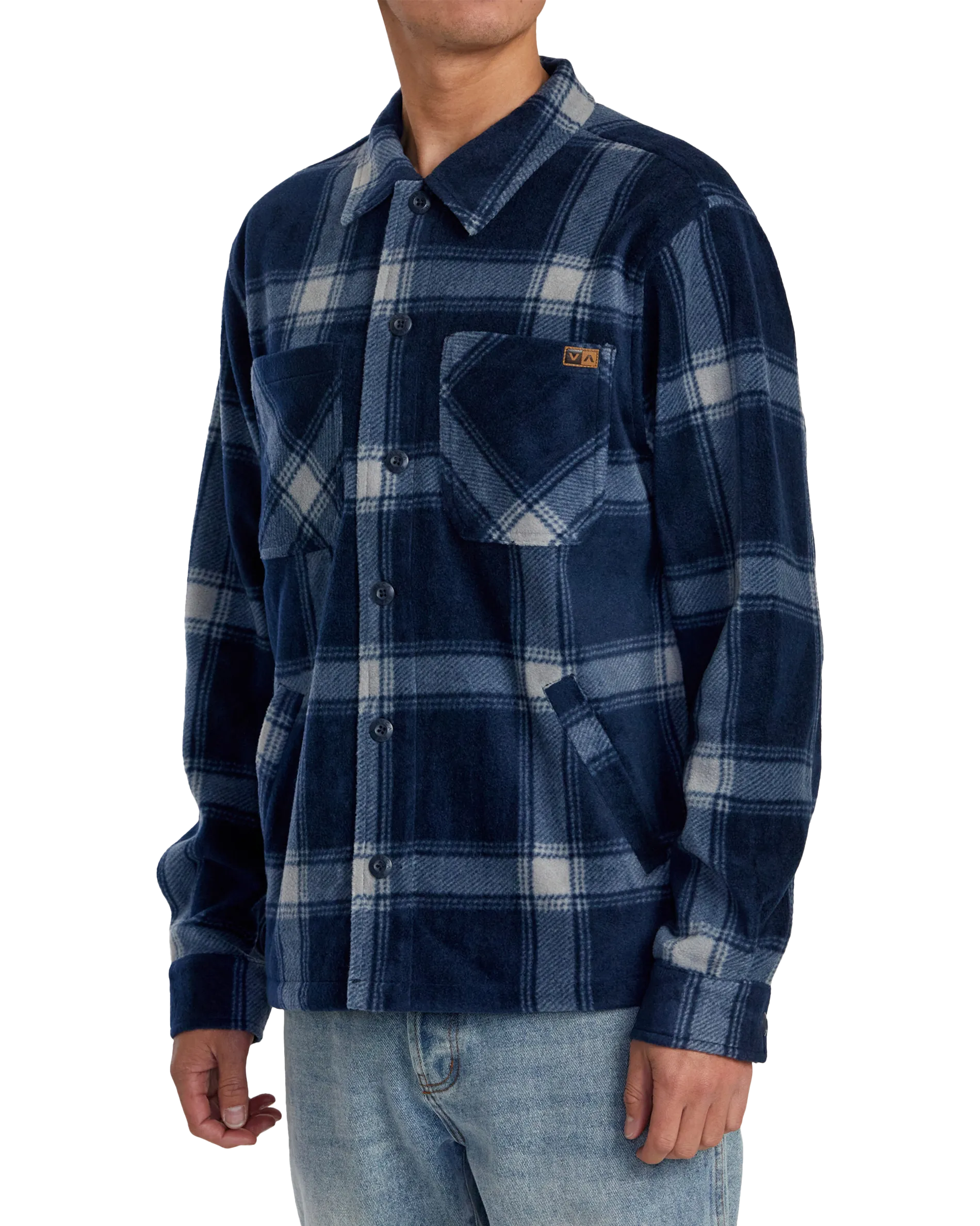 Yukon Hi Pile Fleece Jacket in Moody Blue