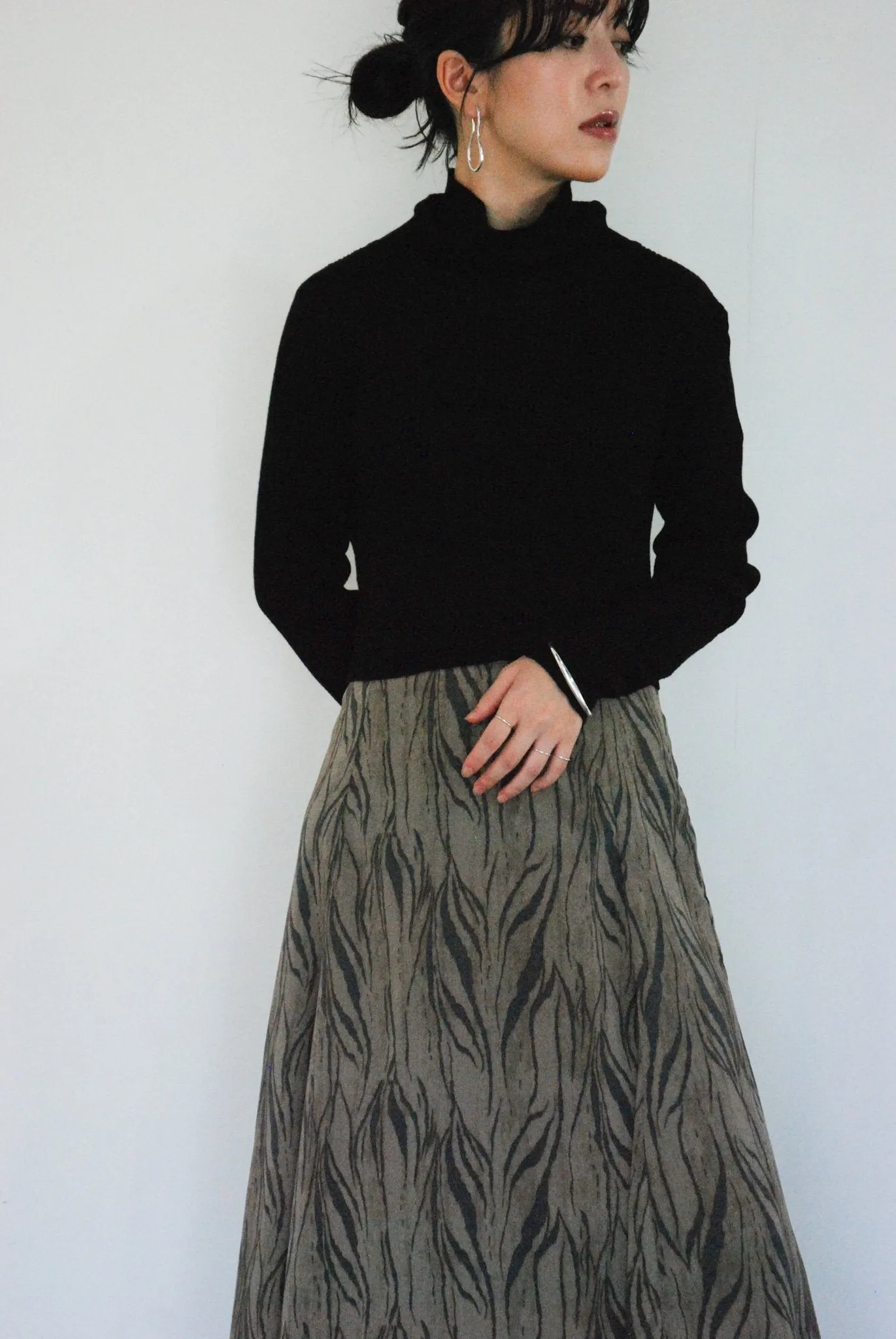 ZEBRA MERMAID SKIRT